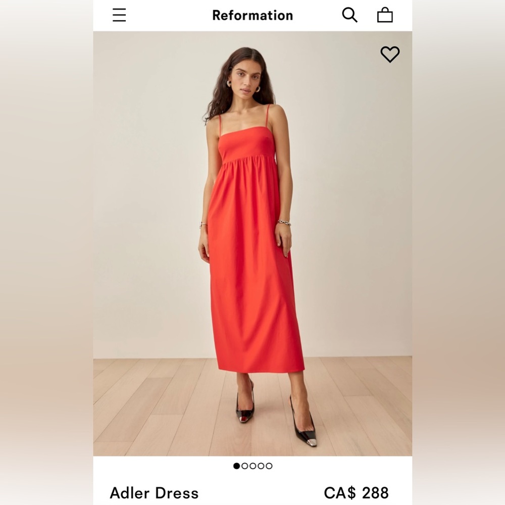 Reformation Adler dress